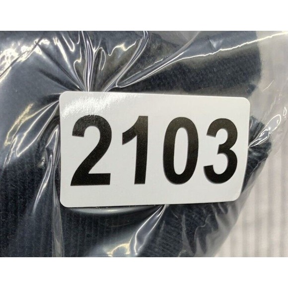 VTG Akwa Classic Polo Shirt 1/4 Button Navy Men's Size XL Workwear Company Logo - Picture 10 of 10